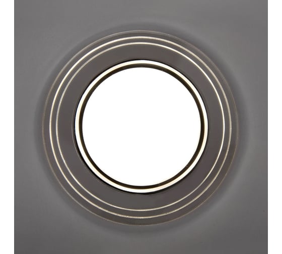 Встраиваемый светильник General Lighting Systems с подсветкой GX53, 125х43мм, круг, зеркальный, IP20 GCL-GX53-H38 661319