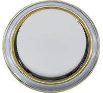 Встраиваемый светильник General Lighting Systems без подсветки GX53, 107х38мм, два круга, золото, серебро, IP20 GCL-GX53-H38 661308