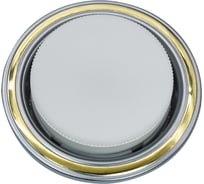 Встраиваемый светильник General Lighting Systems без подсветки GX53, 107х38мм, два круга, золото, черный хром, IP20 GCL-GX53-H38 661309