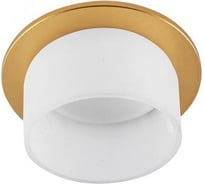 Встраиваемый светильник General Lighting Systems без подсветки GX53, 119х54мм, цилиндр, золото, IP20 GCL-GX53-H18 661304