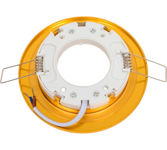 Встраиваемый светильник General Lighting Systems без подсветки GX53, 110х21мм, звезда, золото, IP20 GCL-GX53-H18 661313