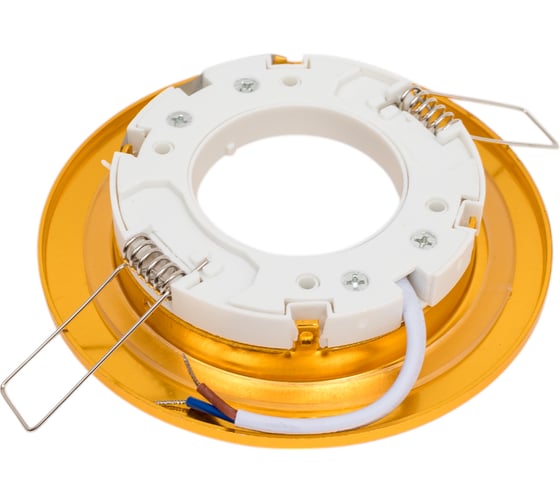 Встраиваемый светильник General Lighting Systems без подсветки GX53, 110х21мм, звезда, золото, IP20 GCL-GX53-H18 661313