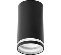 Потолочный светильник FERON luna ml162 mr16 gu10 35w 230v, черный 48814
