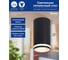 Потолочный светильник FERON luna ml162 mr16 gu10 35w 230v, черный 48814 2