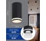 Потолочный светильник FERON luna ml162 mr16 gu10 35w 230v, черный 48814 3