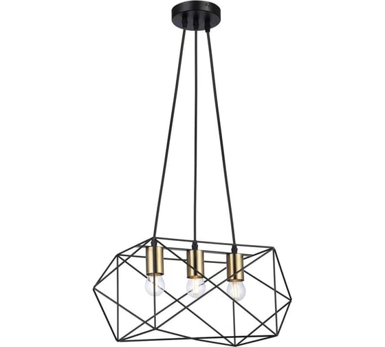 Подвесной светильник ESCADA Е27*60W Black 10174/3PL