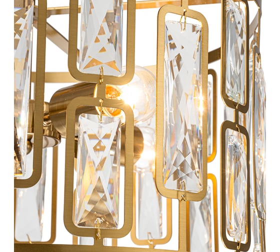 Подвесной светильник ESCADA 2102/4S Е27*60W Gold 2102/4S Gold