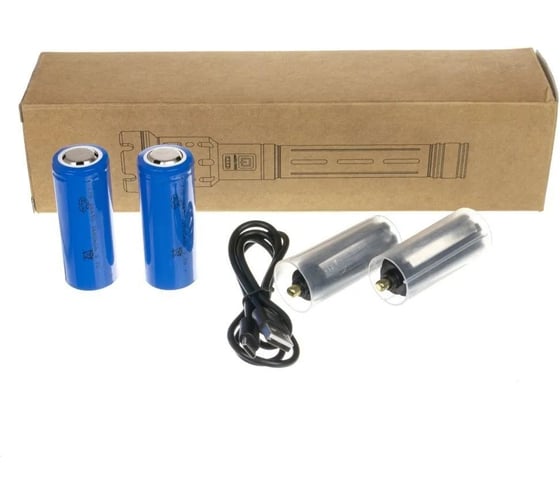 Фонарь Focusray 1260 30Вт xp90 1/20/40 2 шт. 26650 mah 628571