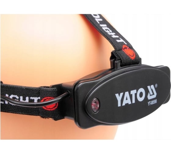 Налобный фонарь YATO 3Вт YT-08590
