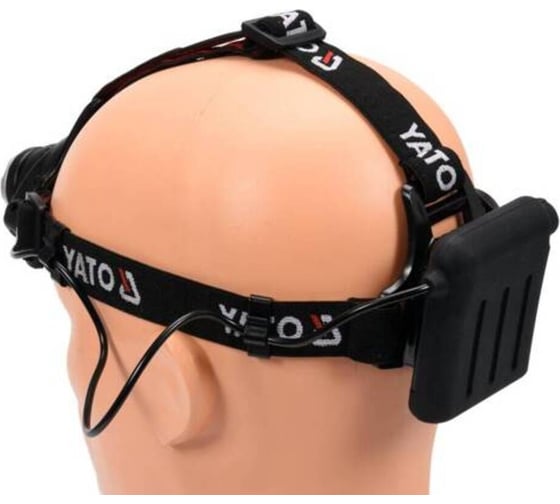 Налобный светодиодный фонарь YATO XM-L2 CREE 10Вт YT-08591