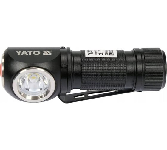 Налобный аккумуляторный фонарь YATO 350 Лм YT-08597