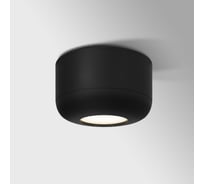 Встраиваемый светодиодный светильник Elektrostandard onde 7w 4000k 25088/led чёрный a064200