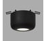 Встраиваемый светодиодный светильник Elektrostandard onde 7w 4000k 25088/led чёрный a064200 3