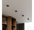 Встраиваемый светодиодный светильник Elektrostandard onde 7w 4000k 25088/led чёрный a064200 4