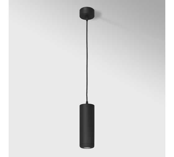 Подвесной светодиодный светильник Elektrostandard onde 10w 4000k 50250 led чёрный a064204