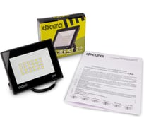 Светодиодный прожектор ФАZА СДО-20 30Вт 6500К IP65 230В BL ДО прозр. закален. стекло 5047280