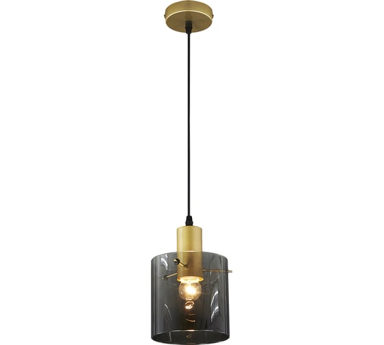 Подвесной светильник ESCADA E27*40W Gold/Black 1104/1S