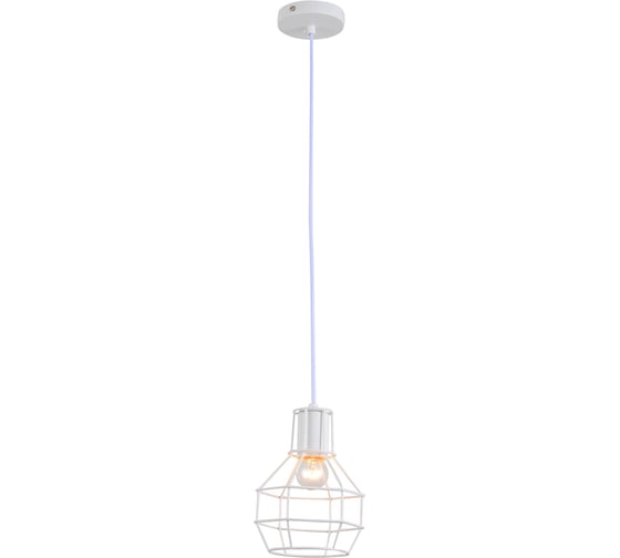 Подвесной светильник ESCADA 1129/1S E27*60W White 1129/1S (White) 1