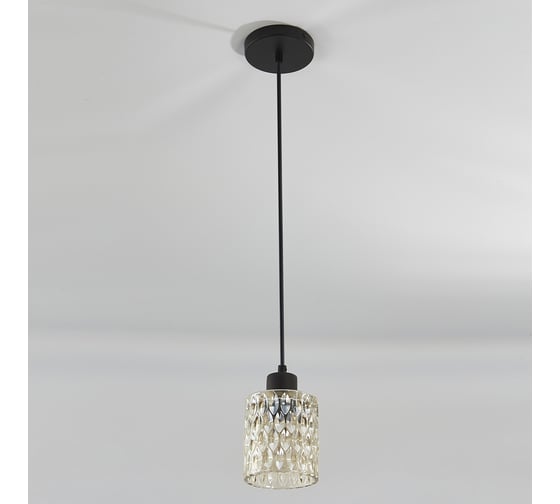 Подвесной светильник ESCADA 466/1S E27*60W Smoky 466/1S Smoky
