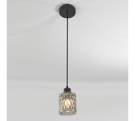 Подвесной светильник ESCADA 466/1S E27*60W Dark Smoky 466/1S Dark Smoky