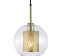 Подвесной светильник ESCADA 387/1S E27*60W Satin gold 387/1S Gold