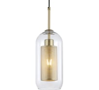 Подвесной светильник ESCADA 381/1S E27*60W Satin gold 381/1S Gold