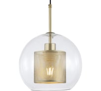 Подвесной светильник ESCADA 380/1S E27*60W Satin gold 380/1S Gold