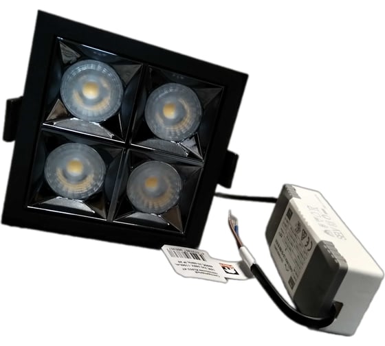 Светодиодный светильник FIBERLI XL003-4T(W), встраиваемый 12130306