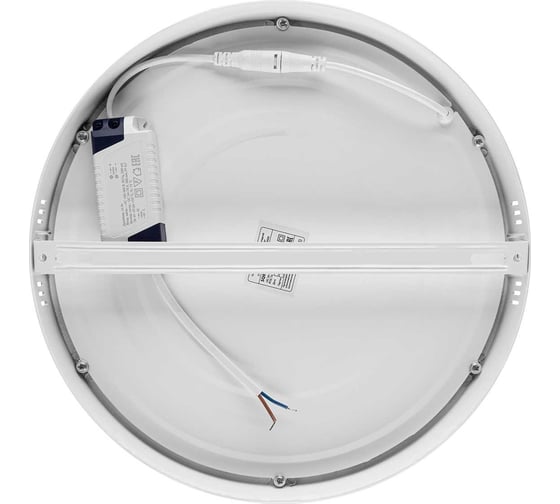 Накладной светодиодный светильник TDM ELECTRIC Даунлайт НАРОДНЫЙ СПО круг, белый, алюминий, 24Вт, 4000К SQ0329-4222