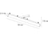 Магнитный трековый светильник ARTE LAMP rapid A6165PL-1BK 4