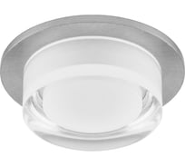 Встраиваемый светильник FERON светодиод 1W, 70 Lm, 4000К, серебро, LN005 29580