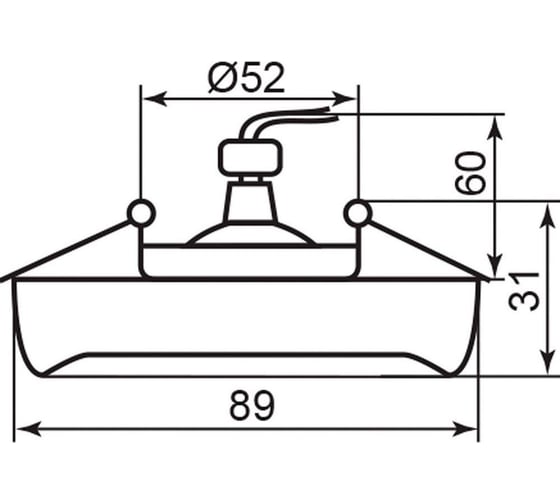 Потолочный встраиваемый светильник FERON MR16 G5.3 алюминий, DL228 18597