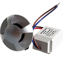 Встраиваемый светильник FERON светодиод 3W, 210 Lm, 4000К, серебро, LN004 29579