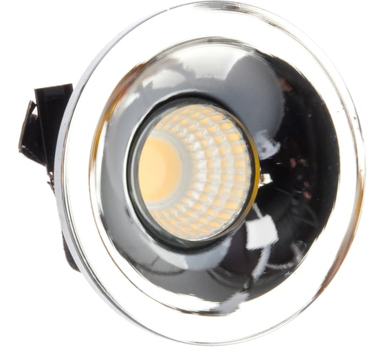 Встраиваемый светильник FERON светодиод 3W, 210 Lm, 4000К, хром, LN003 28772