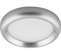 Встраиваемый светильник FERON светодиод 7W, 560 Lm, 4000К, серебро светлый, AL614 28917