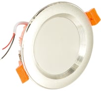 Встраиваемый светильник FERON светодиод 7W, 560 Lm, 4000К, серебро, AL615 29480