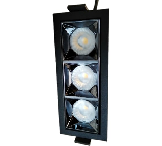 Светодиодный встраиваемый светильник FIBERLI XL003-3T(W) 12130305
