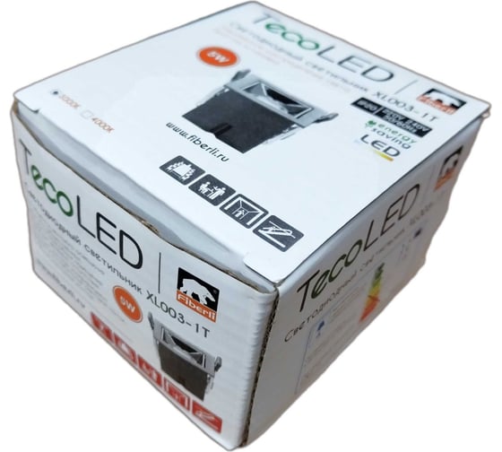 Светодиодный встраиваемый светильник FIBERLI XL003-1T(W) 12130304