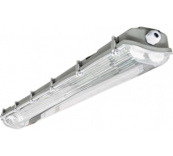 Пылевлагозащищенный светильник EKF ДСП-3004 под LED лампу 2хT8 1200мм PROxima TPL-3004-2x120