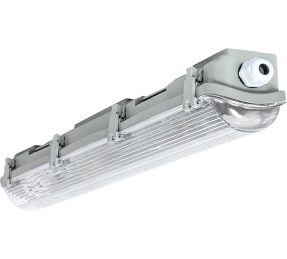 Пылевлагозащищенный светильник EKF ДСП-3001 под LED лампу 1хT8 600мм PROxima TPL-3001-1X060