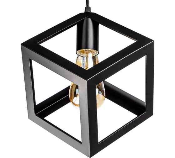 Подвесная люстра RITTER SOFFITTA, 226x260x1000мм, Е27x1, черный, 52626 1