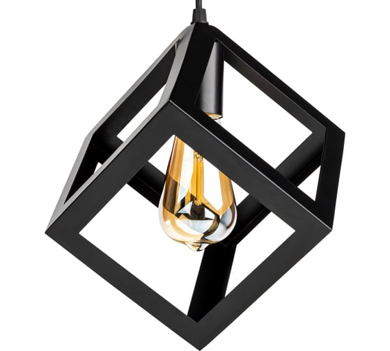 Подвесная люстра RITTER SOFFITTA, 226x260x1000мм, Е27x1, черный, 52626 1