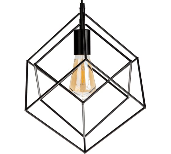 Подвесная люстра RITTER SOFFITTA, 280x340x1000мм, Е27x1, черный, 52628 5
