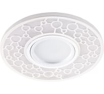 Встраиваемый потолочный светильник FERON со светодиод подсветкой, белый, CD990 32669