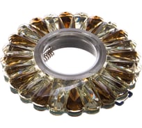 Встраиваемый потолочный светильник FERON со светодиод подсветкой, хром, CD901 28971