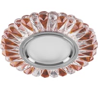 Встраиваемый потолочный светильник  FERON со светодиод подсветкой, хром, CD902 28973