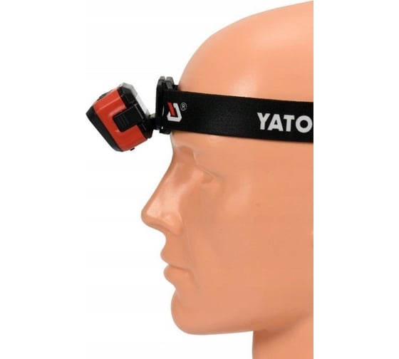 Налобный аккумуляторный фонарь YATO 500лм (датчик движения ) YT-08593