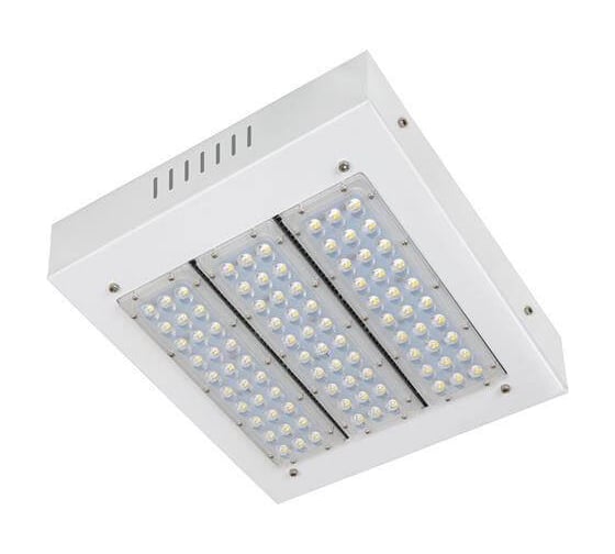 Уличный потолочный светодиодный светильник HOROZ ELECTRIC накладной EAGLE 069-002-0110 110W Белый 6400K 100-240V HRZ00002390 1