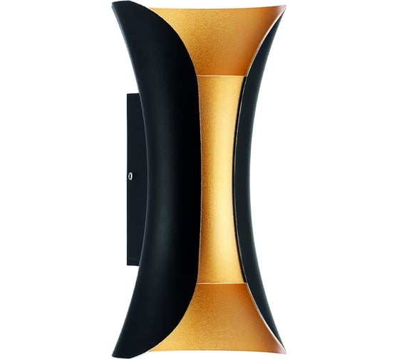 Садовый светодиодный светильник HOROZ ELECTRIC MARVEL-10 076-052-0010 10W Черный/золото 4200K 85-265V HRZ33003054