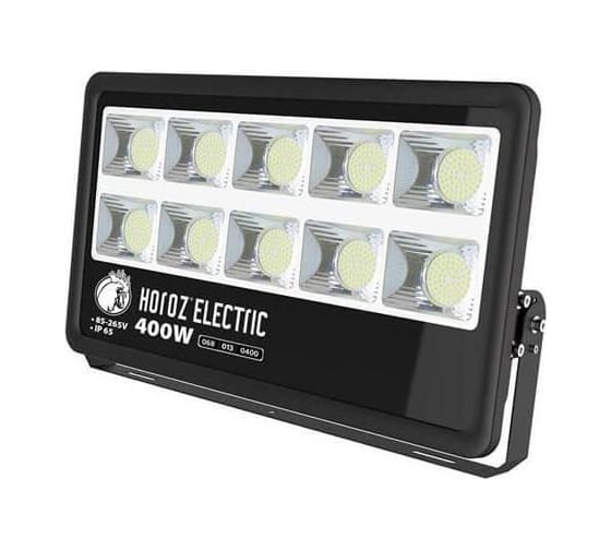 Светодиодный прожектор HOROZ ELECTRIC LION-400 068-013-0400 400W Черный 6400K 85-265V HRZ33002783 1